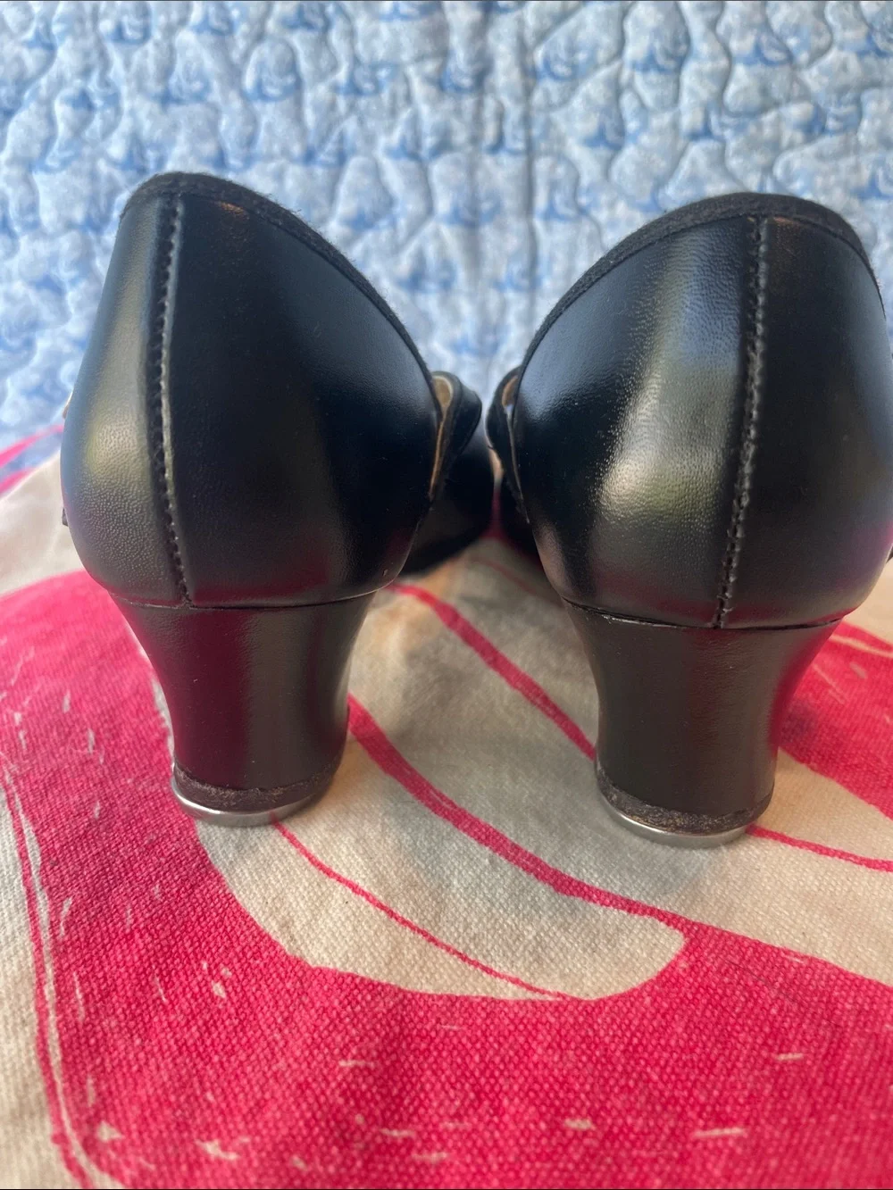 Tap Shoes Black with Ankle Strap made in Australia